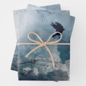 天空の鳥 ラッピングペーパーシート (インサイチュ)