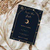 天空アーチ日付の保存招待状 招待状