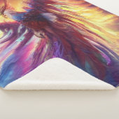 天空カラフルフェニックスシェルパブランケット シェルパブランケット (3/4)