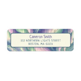 天空キッズノーザンライトズ差出人住所 ラベル