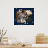 *~*天空コスモスアートAP23芸術的 LIONESS ポスター (キッチン)