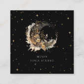 天空ゴールデンムーンラックス スクエア名刺 (正面)