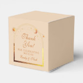 天空シャンパン金ゴールドサンムーンスターズ結婚ズ フェイバーボックス (裏面サイド)