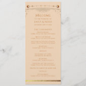 天空シャンパン金ゴールドサンムーンスターズ結婚ズ プログラム (正面)