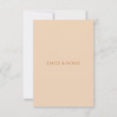 天空シャンパン金ゴールドサンムーンスターズ結婚ズ 出欠カード (裏面)