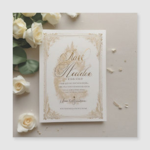 天空スターリーナイト結婚式招待状