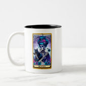 天空タロットカードザウィッチ ツートーンマグカップ (左)