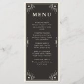 天空タロットスターズ結婚カクテルのメニュー プログラム (正面)