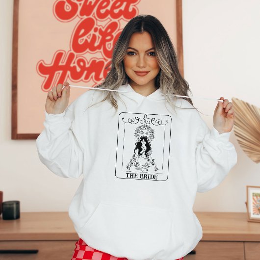 天空バチェロレッテ花嫁タロットカーカスタマイズド パーカ