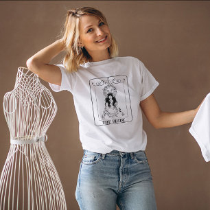 天空バチェロレッテ花嫁タロットカーカスタマイズド Tシャツ