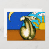 天空バニー ポストカード (正面/裏面)