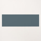 天空パーソナライズされたモダンレトロフローラ ヨガマット (裏面(横))