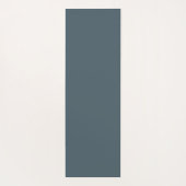 天空パーソナライズされたモダンレトロフローラ ヨガマット (裏面)