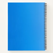 天空ビュースパイラルノートブック ノートブック (裏面)