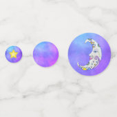 天空ファンシー三日月黄星 コンフェッティ (正面)