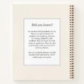 天空ファンタジー〔占星術の〕十二宮図シンボルピセス誕生日 ノートブック (裏面)