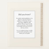 天空ファンタジー〔占星術の〕十二宮図シンボルピセス誕生日 プランナー手帳 (裏面)