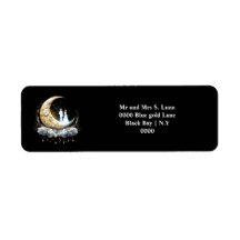 天空ブライダルシルエット白熱［赤熱］光を放つムーン