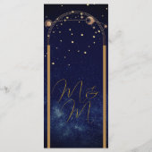 天空ムーンスターエレガモダンントウェディング プログラム (裏面)