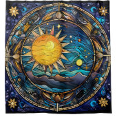 天空体シャワーカーテン シャワーカーテン (正面)