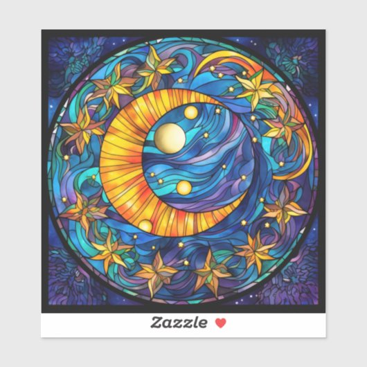 天空体ビニールステッカー シール (シート)