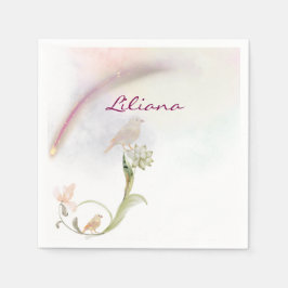 天空射撃、 発砲スター紙ナプキン スタンダードカクテルナプキン