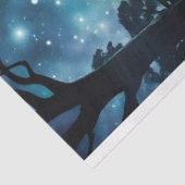 天空春夢想的薄紫フローラ風景 薄葉紙 (詳細)