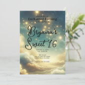 天空白熱［赤熱］光を放つ星スタリースカイスウィート16 招待状 (スタンド正面)