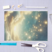 天空白熱［赤熱］光を放つ星誕生会 薄葉紙 (クラフト)