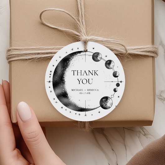 天空白黒月結婚相ありがとう フェイバータグ