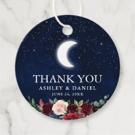 天空結婚月星フローララウンド フェイバータグ