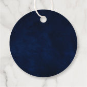 天空結婚月星フローララウンド フェイバータグ (裏面)