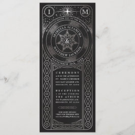 天空結婚連合の招待団（トールシルバー） 招待状