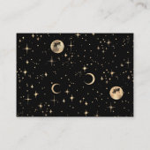 天空結婚黒のハネムーン エンクロージャーカード (裏面)