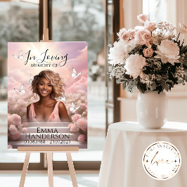 天空蝶メモリアルウェルカムサインHBM001 ポスター