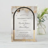 天空金ゴールドサンアンドムーン銀河系 招待状 (スタンド正面)