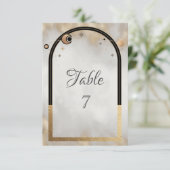 天空金ゴールドサンアンドムーン銀河系 招待状 (スタンド正面)