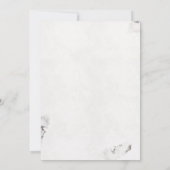 天空金ゴールドスターズアンドムーン結婚式招待状 招待状 (裏面)