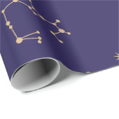 天空金ゴールドスターソラレクリプステーマ ラッピングペーパー (ロールコーナー)