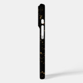 天空金ゴールドブラックサンムーンスターズパーソナライズされた Case-Mate iPhoneケース (裏面 / 左)