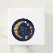 天空金ゴールドムーンフェイズ結婚の皆様に感謝 フェイバータグ (インサイチュ)