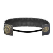 天空金ゴールド太陽ムーンスターズ アスレチックヘッドバンド (裏面)