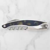 天空金ゴールド太陽ムーンスターズ ソムリエナイフ (裏面)