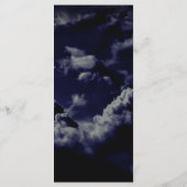 天空銀河系ナイトスカイネイビーブルーディナー メニュー (裏面)