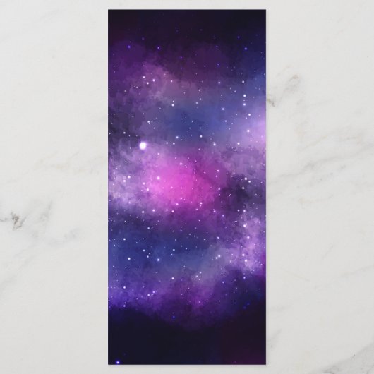 天空銀河系ハートス結婚ターズディナーメニュー メニュー (裏面)