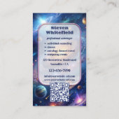 天空銀河系プロフェッショナルアストロガー 名刺 (裏面)