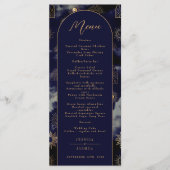 天空銀河系日三日月ネイビーボホメニュー メニュー (正面)