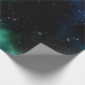 天空銀河系星写真 ラッピングペーパー (角)