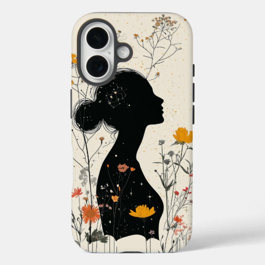 天空開花ボーホフォンケース Case-Mate iPhoneケース (裏面)