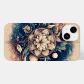 天空開花 – 神秘的フローラムーンアート» Case-Mate iPhoneケース (裏面 (横))